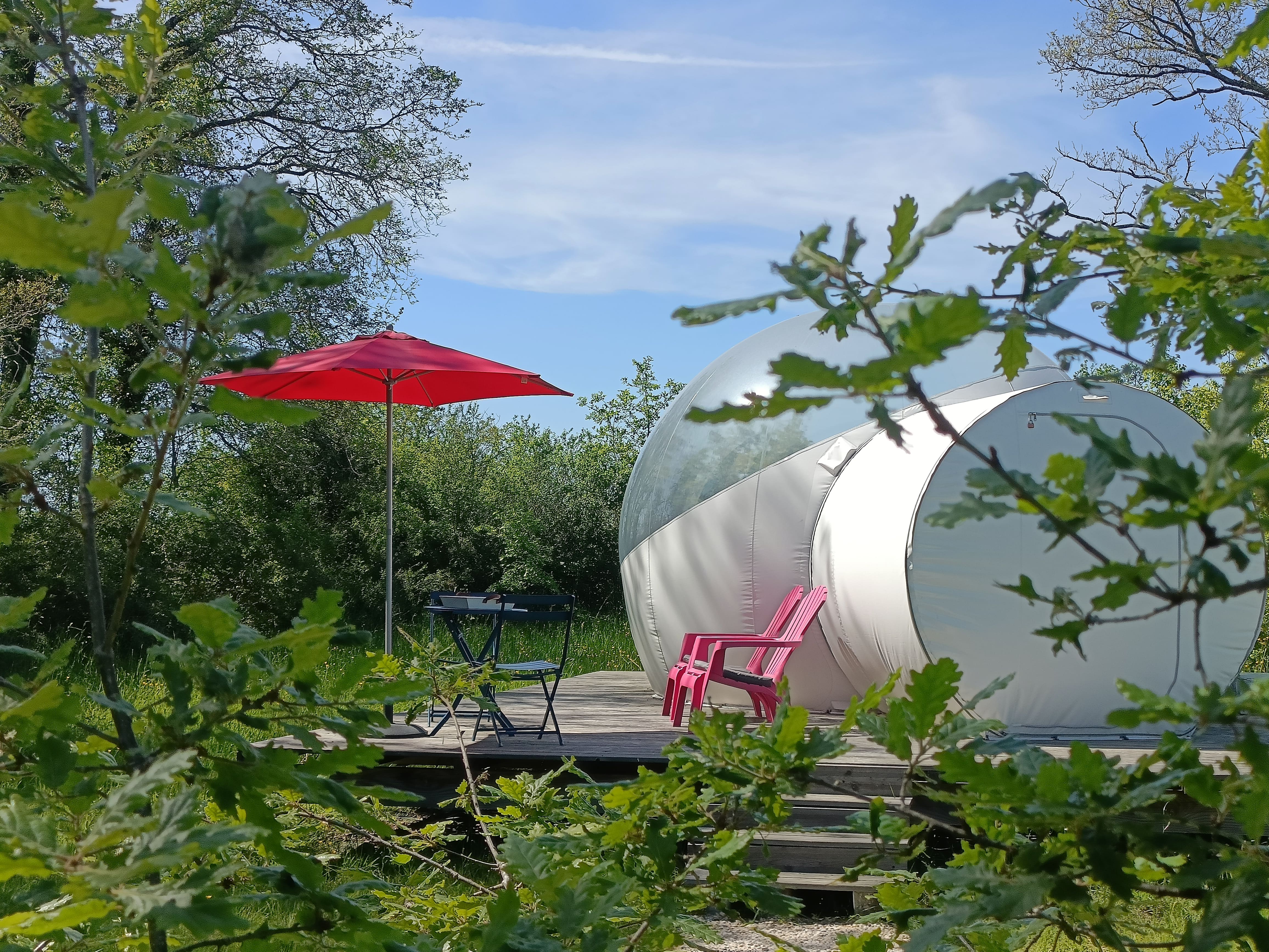 Belle Étoile - Pré en Bulles – bulle à Le Vigeant, Vienne