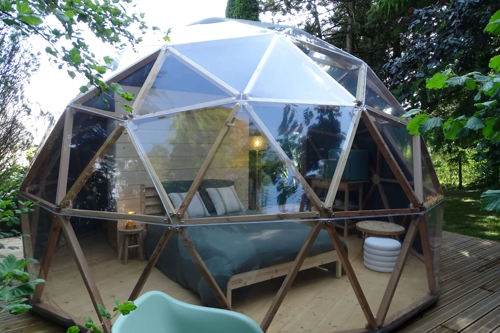 La Parenthèse Insolite - Bulle Dôme Premium avec bain nordique (Dialan sur Chaîne, Calvados) - bulle à Dialan sur Chaîne, Calvados