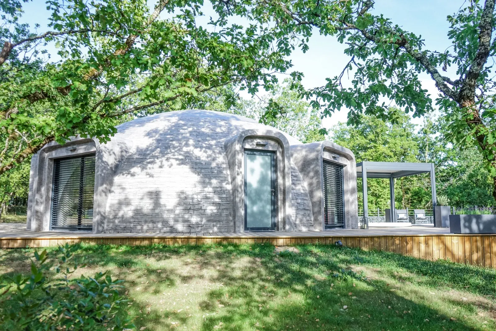 Game of Dome - maison dôme de luxe avec piscine chauffée et spa (Chartrier-Ferrière, Corrèze) - dôme à Chartrier-Ferrière, Corrèze